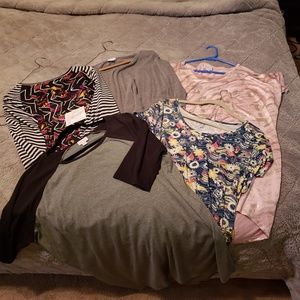 Lularoe Lot of 5 large-xl